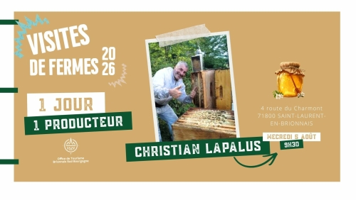 Christian Lapalus, apiculteur récoltant  : Un Jour Un Producteur