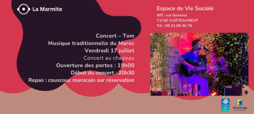 Concert : musique traditionnelle du Maroc