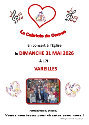 Concert choral "La cabriole de Cenves"