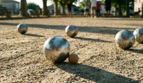 Concours de pétanque