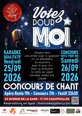 Concours de chant "Votez pour moi"
