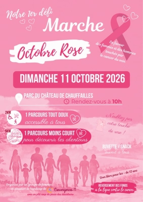 Marche solidaire octobre rose