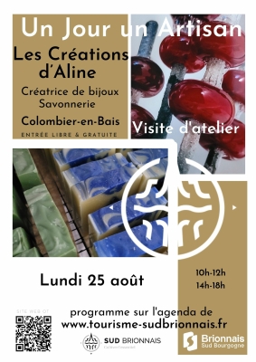 Un Jour, Un Artisan : Les Créations d'Aline : bijoux et savons