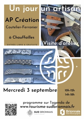 Un Jour, Un Artisan : Anthony Pothier, Coutelier