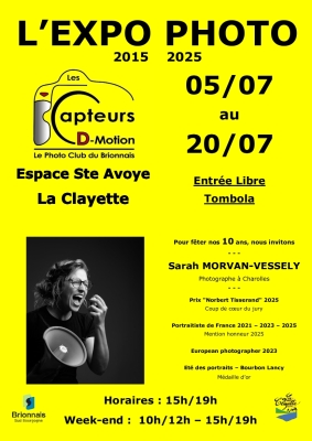 Exposition de photographies - Capteurs D-Motion