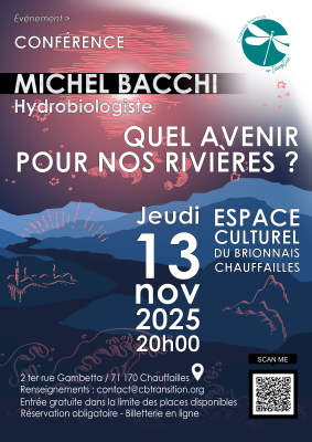Conférence : quel avenir pour nos rivières ? 