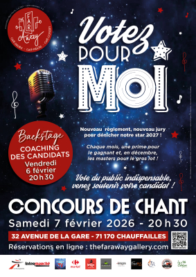 Concours de chant - Votez pour moi !