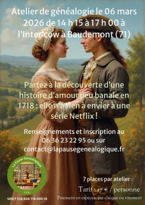 Partez à la découverte d'une histoire d'amour peu banale en 1718 en Saône-et-Loire !