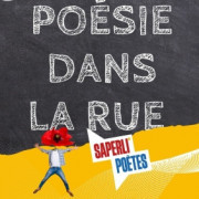 Saperli'poètes - Balade poésie dans la rue