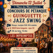 Concours de pétanque et guinguette