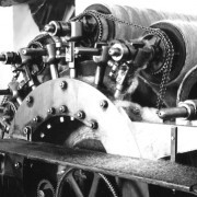 Visite de l'atelier de filature