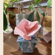 Atelier collectif d’origami : Potée fleurie
