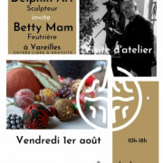 Un Jour, Un Artisan : Pascal Delphin, Sculptures et ferronnerie d'art et son invitée Betty Mam, feutrière