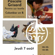 Un Jour, Un Artisan : Pascale Grisard, Peinture sur tissus
