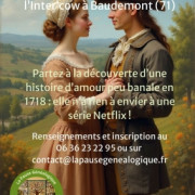Partez à la découverte d'une histoire d'amour peu banale en 1718 en Saône-et-Loire !